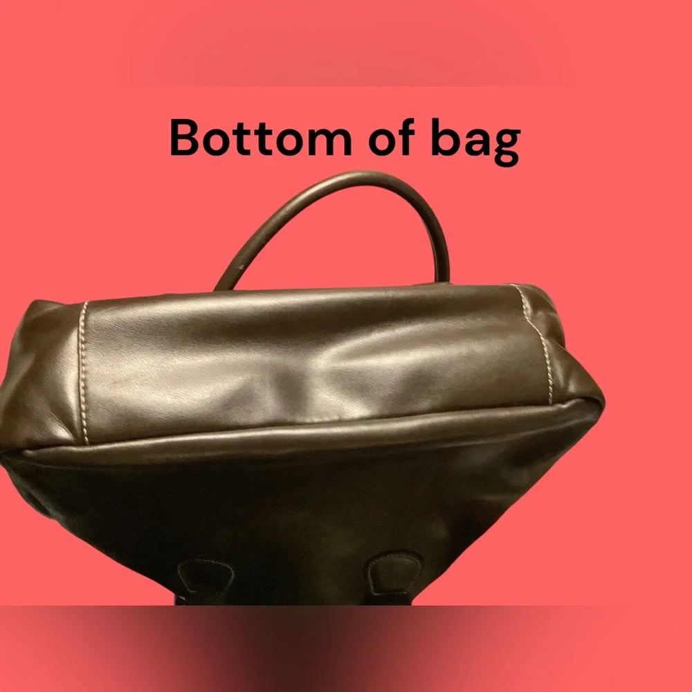 Chic Brown Shoulder Bag. NEW - Picture 4 of 4